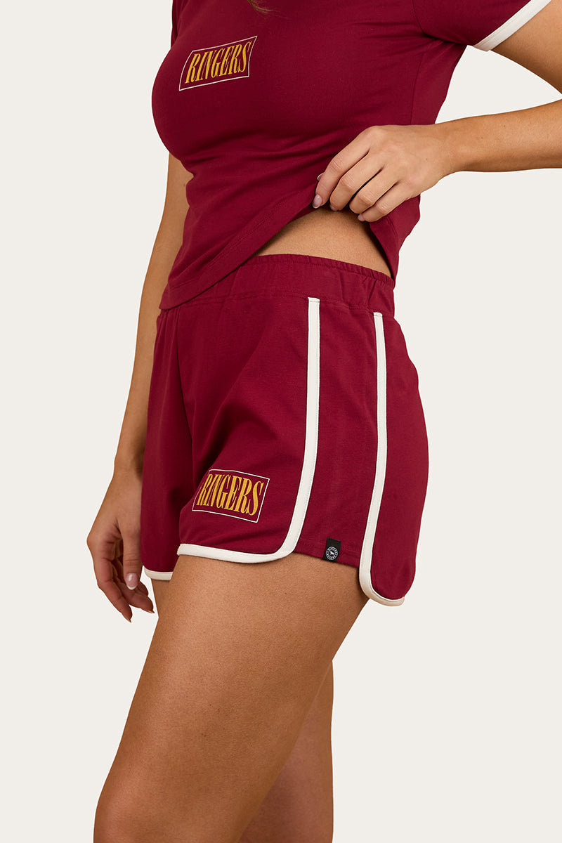 Lolita Womens Short - Burgundy