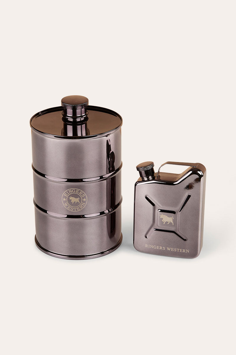Fuel Tank Flask - Black