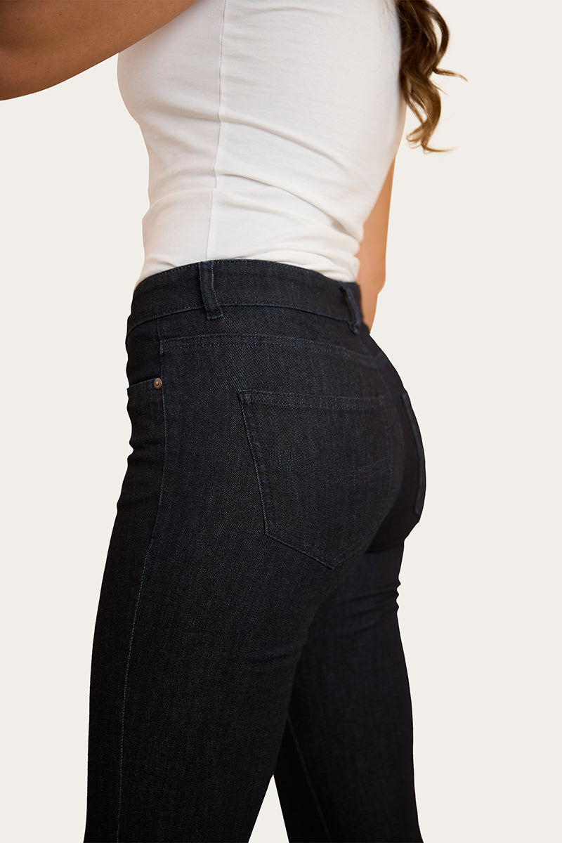 Athena Womens Bootleg Jean - Raw Denim