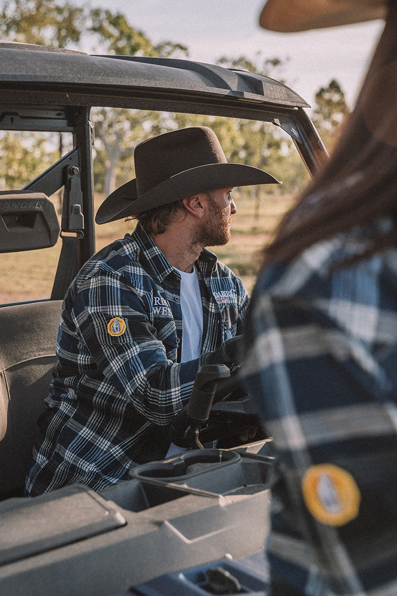 Bundy Unisex Flanno - Charcoal