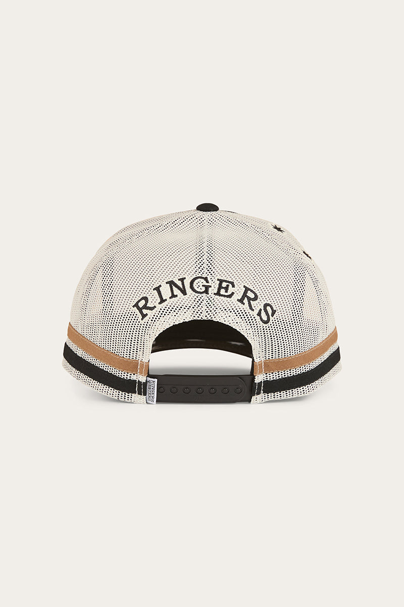 Country Club Deep Fit Trucker Cap - Black