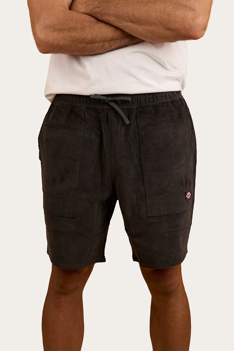 Countryside Mens Corduroy Walk Short - Charcoal