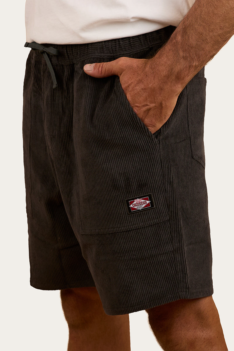 Countryside Mens Corduroy Walk Short - Charcoal