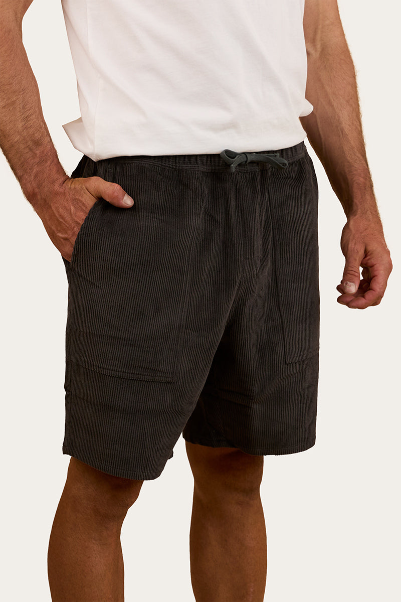 Countryside Mens Corduroy Walk Short - Charcoal