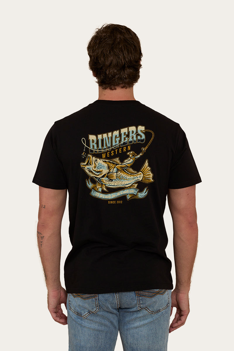 Buckin Barra Mens Loose Fit T-Shirt - Black