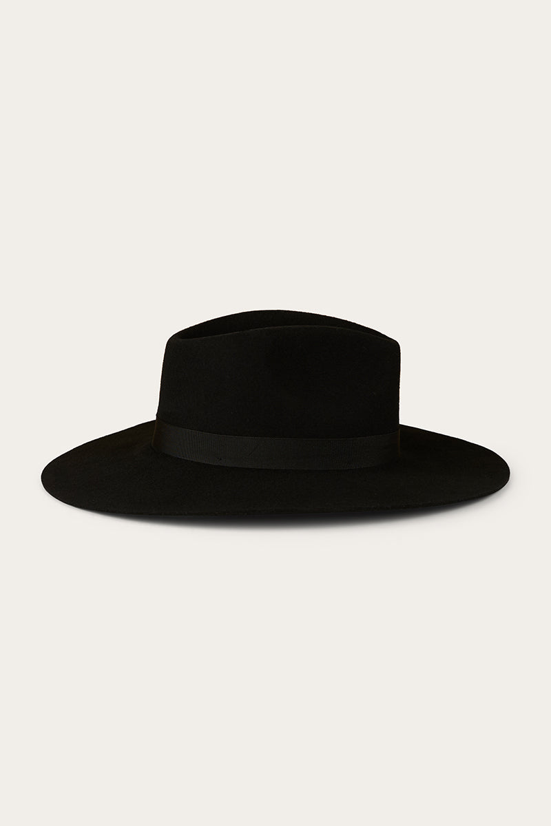 Rivercrossing Felt Hat - Black