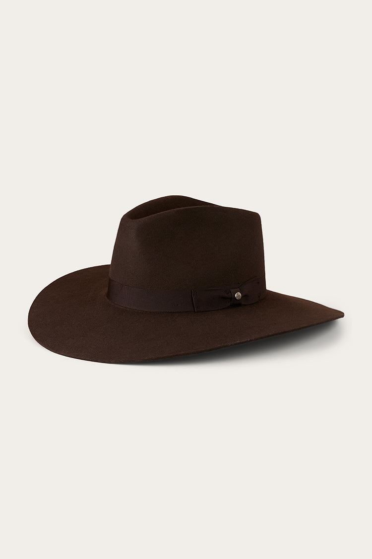 Rivercrossing Felt Hat - Chocolate