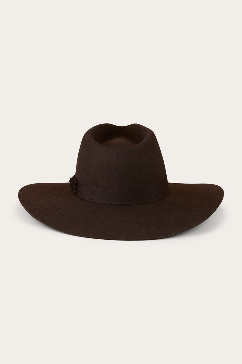 Rivercrossing Felt Hat - Chocolate