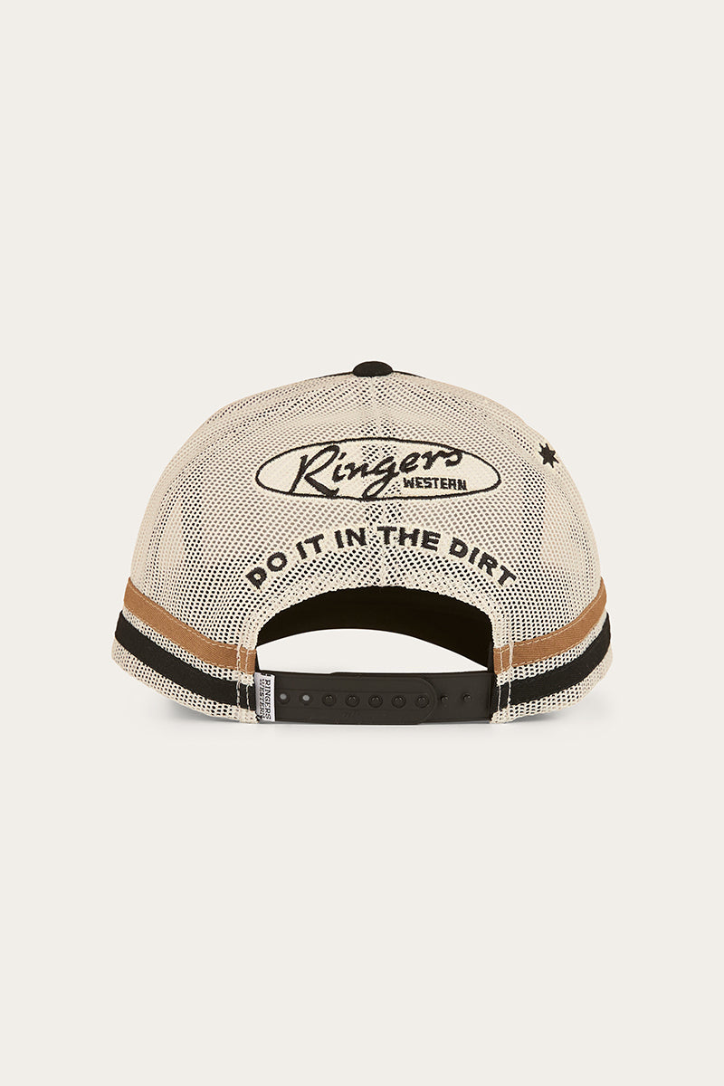 Mud Sweat Beers Deep Fit Trucker Cap - Black