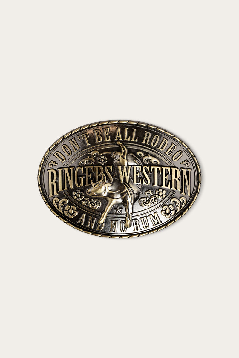 Rodeo belt clearance