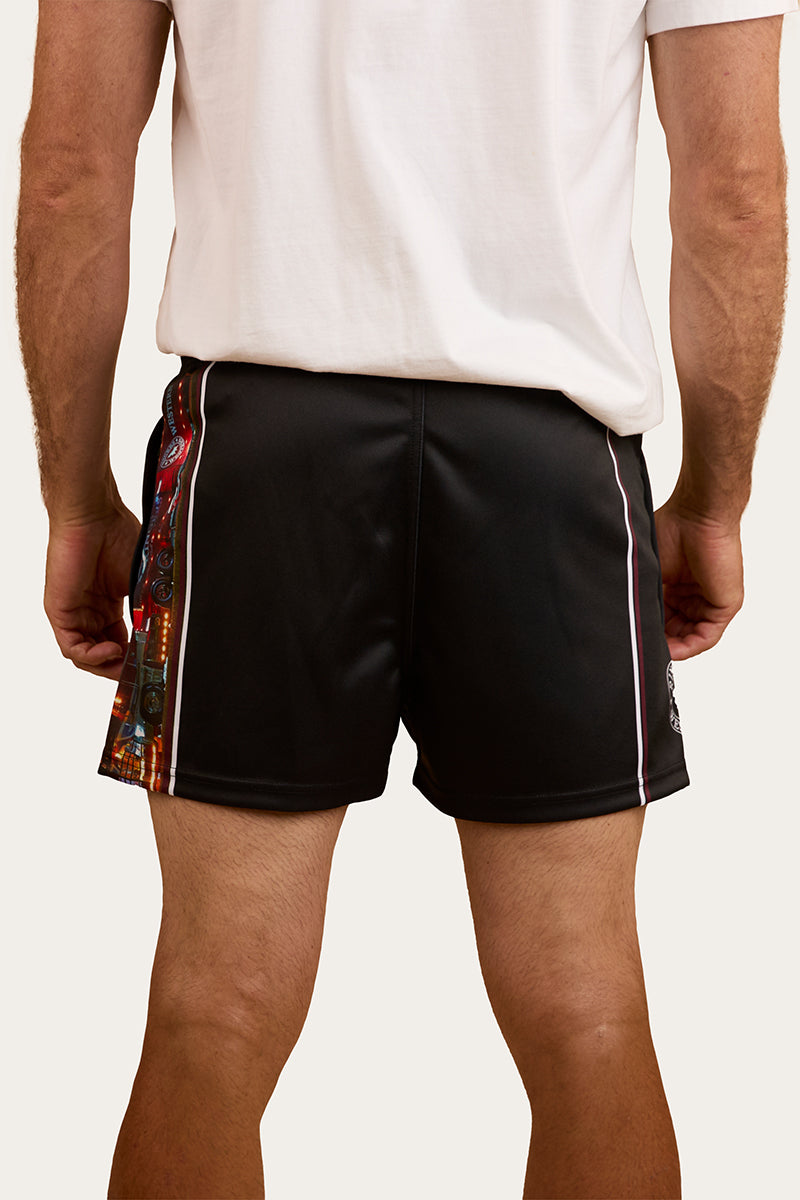 Signature Bull Truck Footy Short - Multi