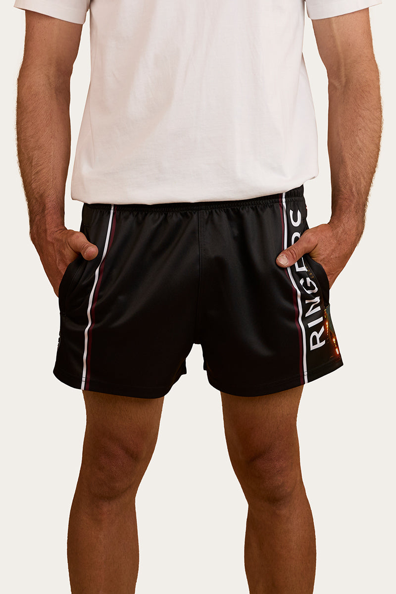 Signature Bull Truck Footy Short - Multi