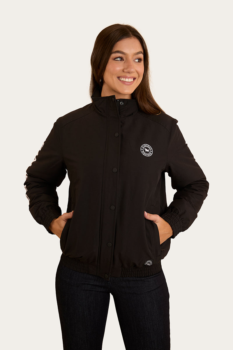 Tesbury Womens Jacket - Black / White