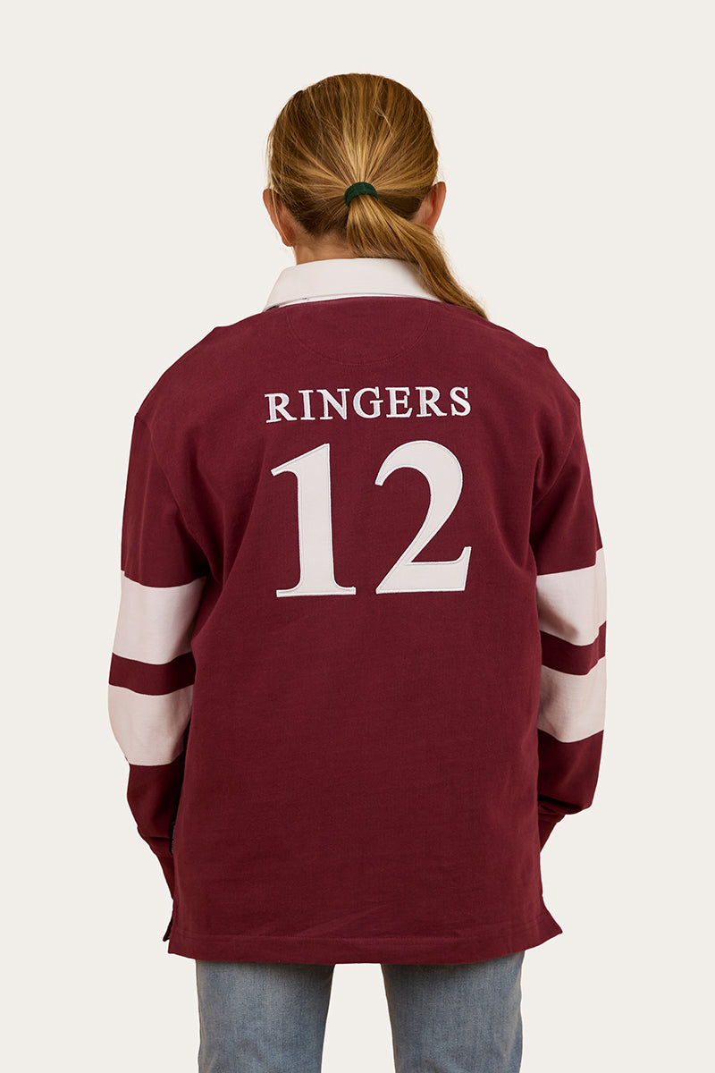 Rivalry Kids Rugby Jersey - Maroon