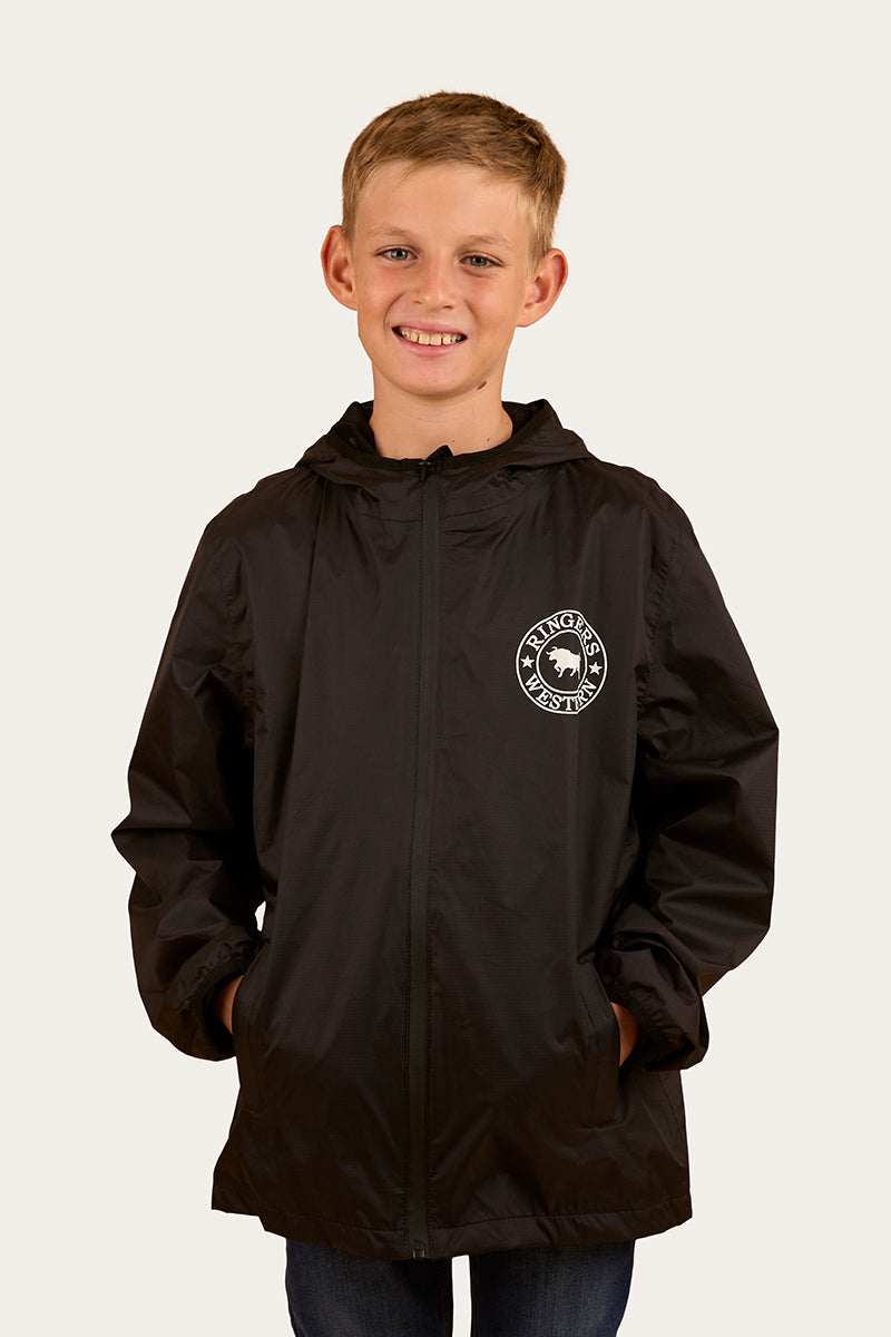 Signature Bull Kids Spray Jacket - Black