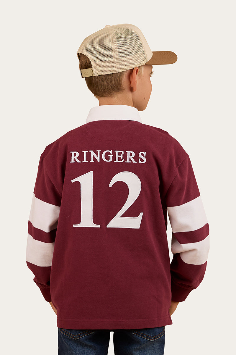 Rivalry Kids Rugby Jersey - Maroon
