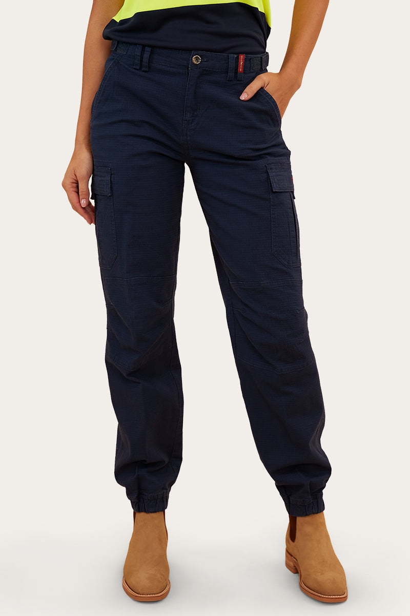 Farrell Womens Work Pant Dark Navy