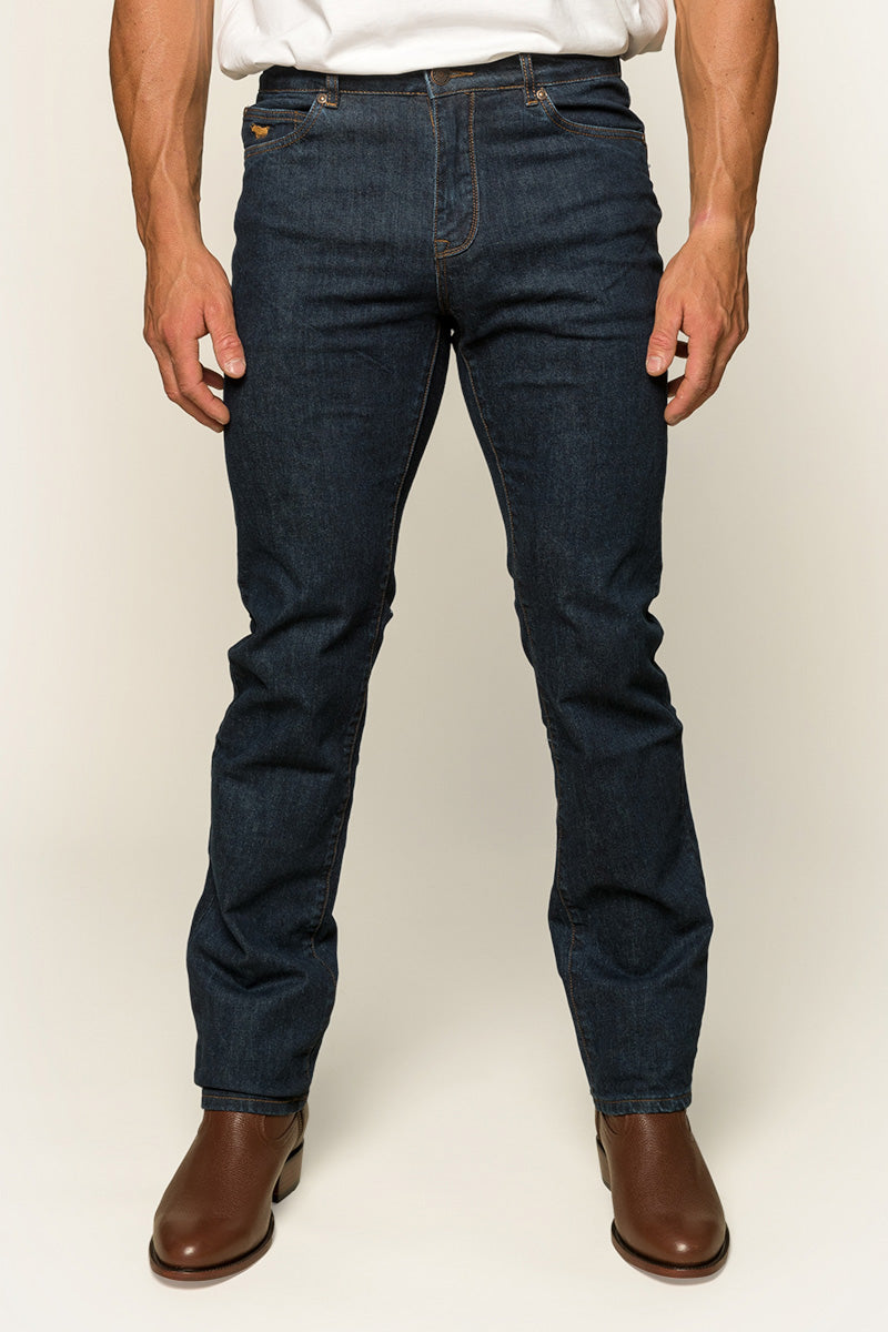 Mitchell Mens Straight Leg Jean Dark Blue – Ringers Western