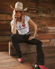 Women's Black Denim Jeans