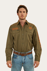 military-green-orange