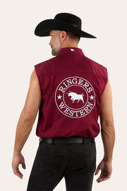 burgundy-white
