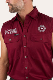burgundy-white