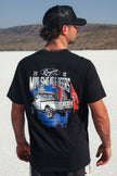 Mud Sweat Beers Mens Loose Fit T-Shirt - Black