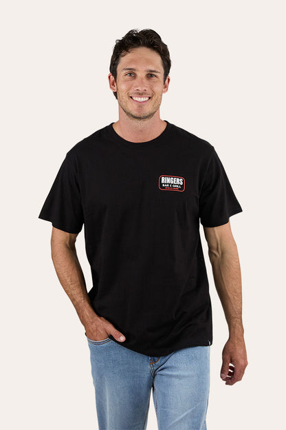 Ringers Grill Mens Loose Fit T-Shirt - Black