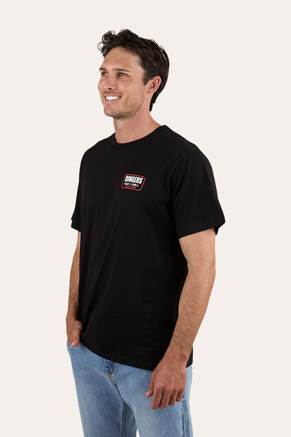 Ringers Grill Mens Loose Fit T-Shirt - Black