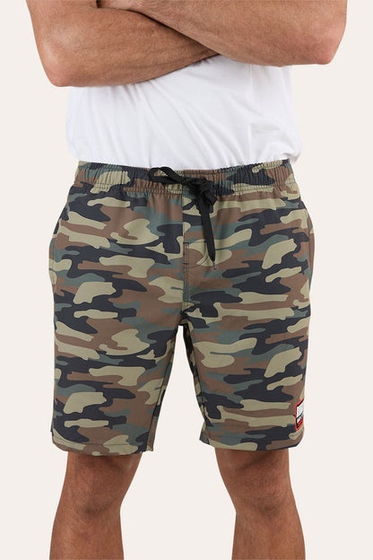 Ringers Grill Mens Swim Short - Camo