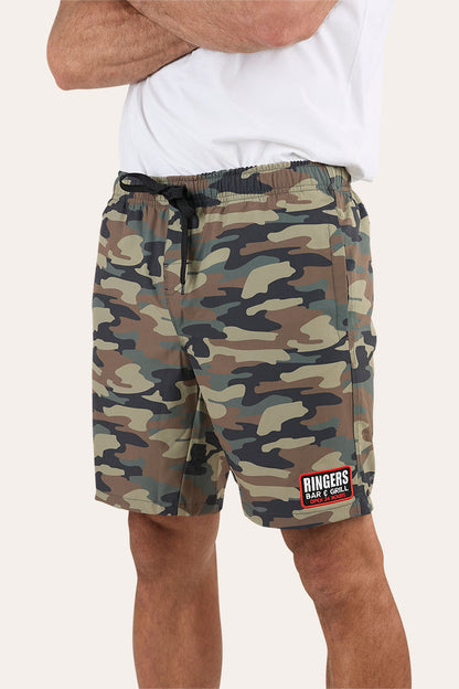 Ringers Grill Mens Swim Short - Camo
