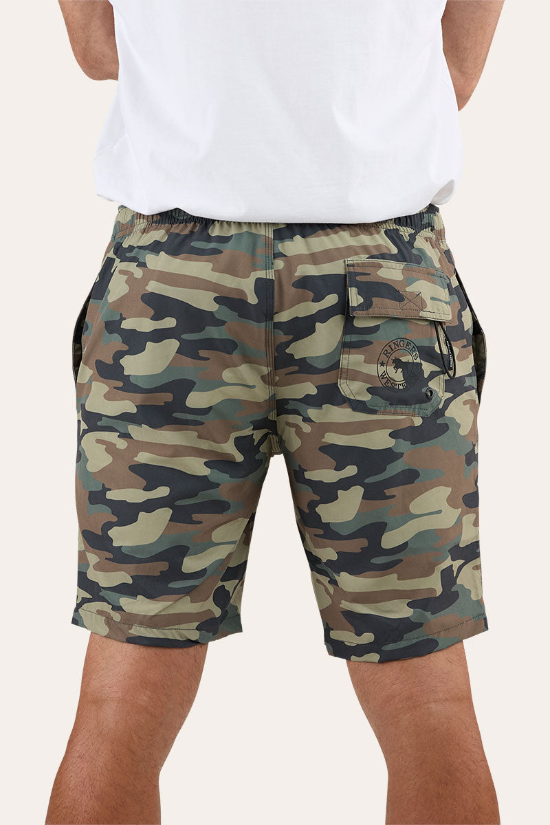 Ringers Grill Mens Swim Short - Camo