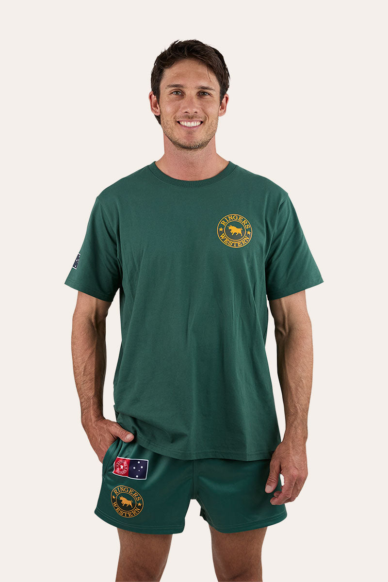 Good Bloke Mens Loose Fit T-Shirt - Pine