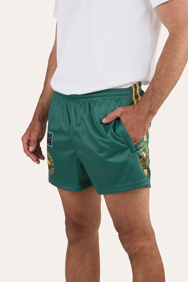 Good Bloke Mens Footy Short - Pine