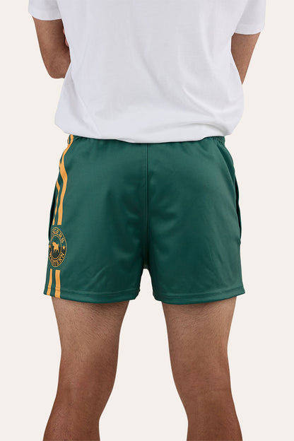 Good Bloke Mens Footy Short - Pine