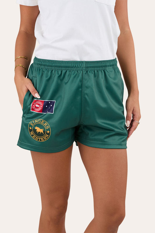 Good Bloke Mens Footy Short - Pine