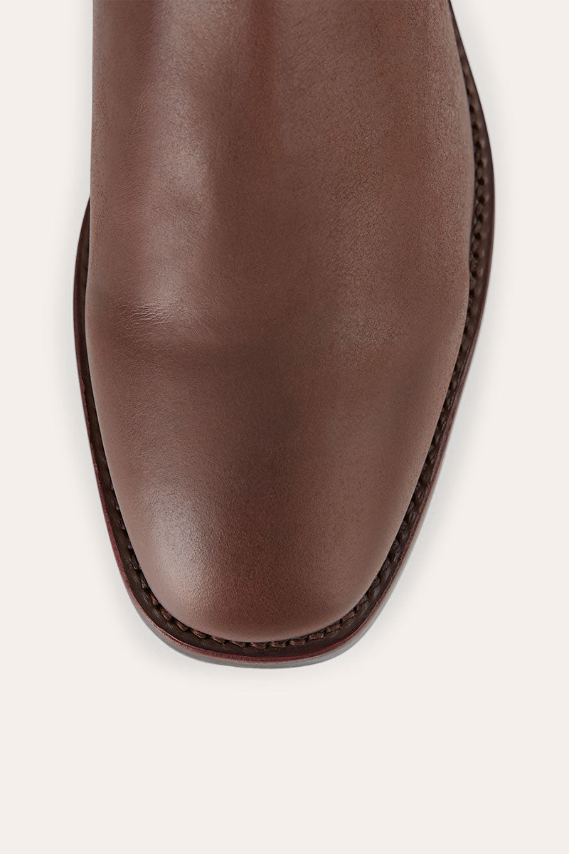 New Kununurra Mens Boot - Burnt Brown