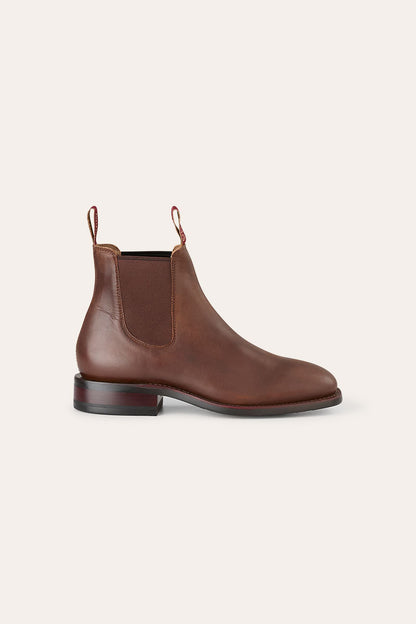 New Kununurra Mens Boot - Burnt Brown