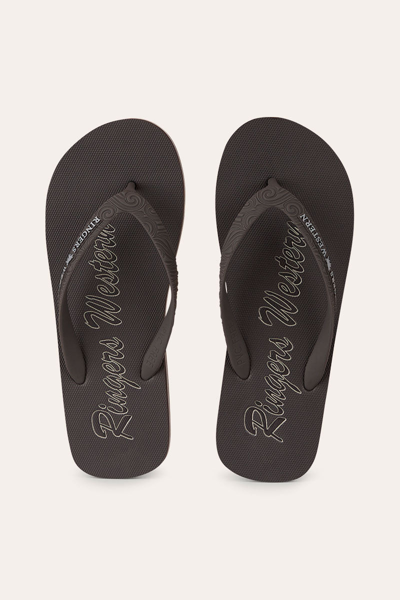 Combi Thong - Black / Grey