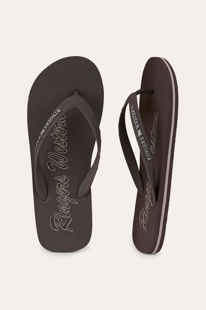 Combi Thong - Black / Grey