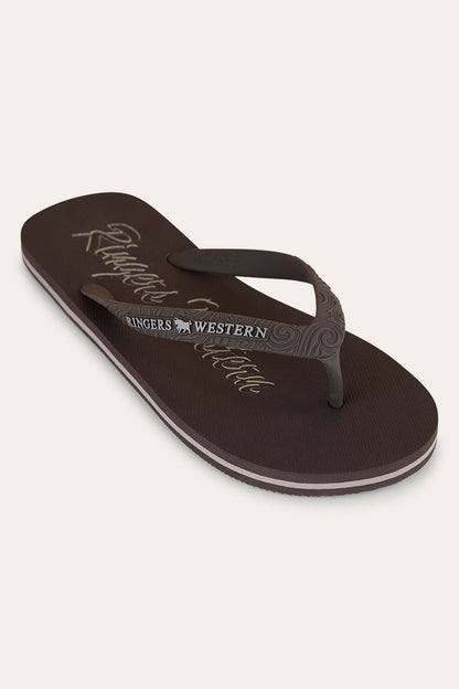 Combi Thong - Black / Grey