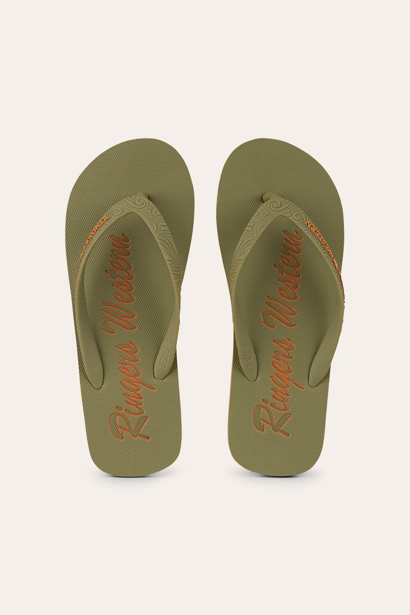 Combi Thong - Camo / Orange