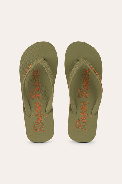 Combi Thong - Camo / Orange