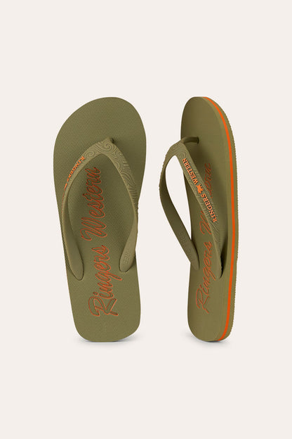 Combi Thong - Camo / Orange