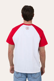 white-red