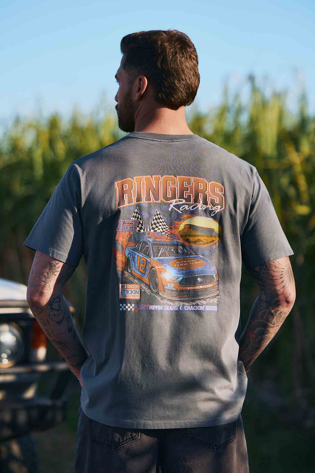 Ringers Racing Mens Loose Fit T-Shirt
