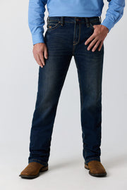 Blaze Mens Relaxed Bootleg Jean