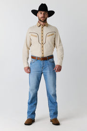 Blaze Mens Relaxed Bootleg Jean