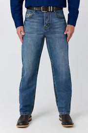 Granger Mens Loose Straight Wide Leg Jean