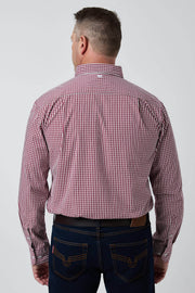 burgundy-check
